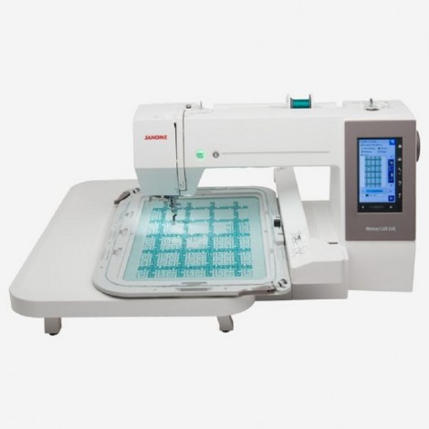 MAQUINA DE BORDAR JANOME MC550E - CAMPO DE BORDADO 20X36 cm