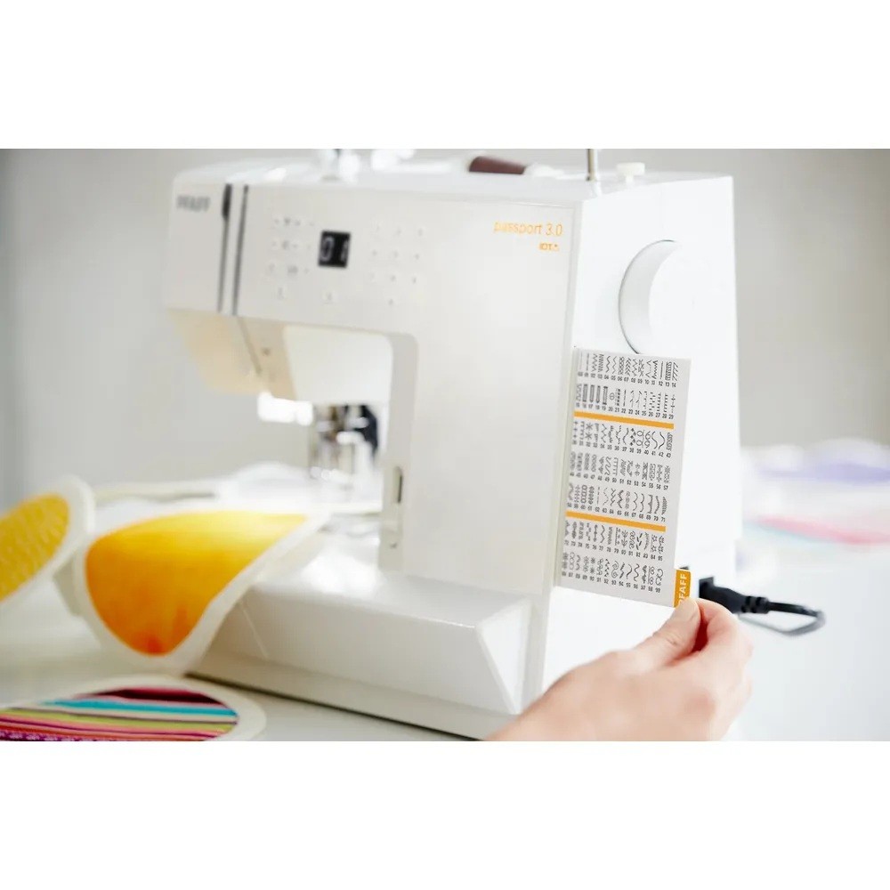 MAQUINA DE COSTURA PFAFF 3.0 - 100 TIPOS DE PONTOS