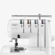 Máquina De Costura Elgin Overlock 2000 Portátil Branca