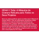 MAQUINA DE COSTURA SINGER 4411 TULIP